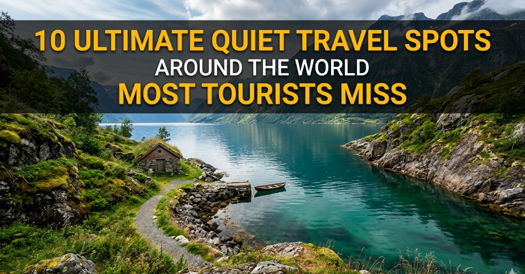 10 Ultimate Quiet Travel Spots Around the World Most Tourists Miss