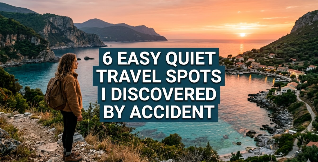 6 Easy Quiet Travel Spots I Discovered by Accident