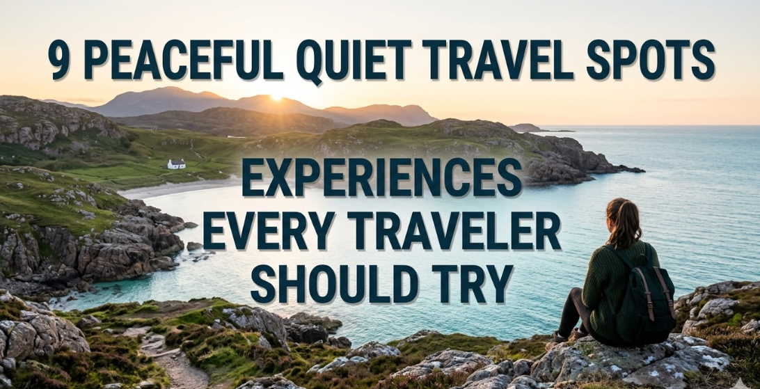 9 Peaceful Quiet Travel Spots Experiences Every Traveler Should Try