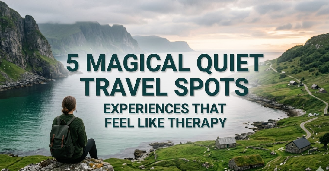 5 Magical Quiet Travel Spots Experiences That Feel Like Therapy