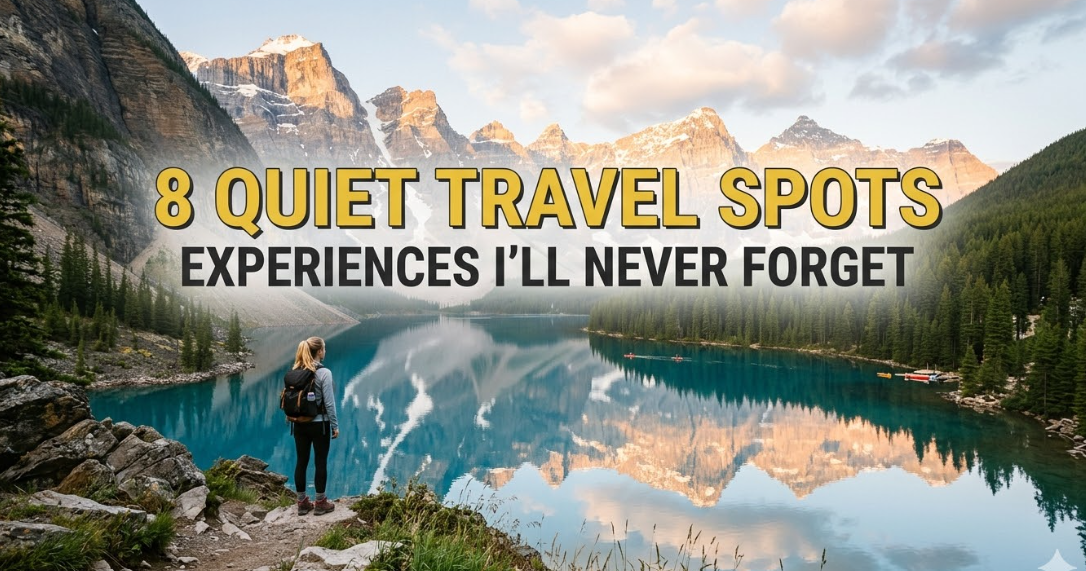 8 Quiet Travel Spots Experiences I’ll Never Forget