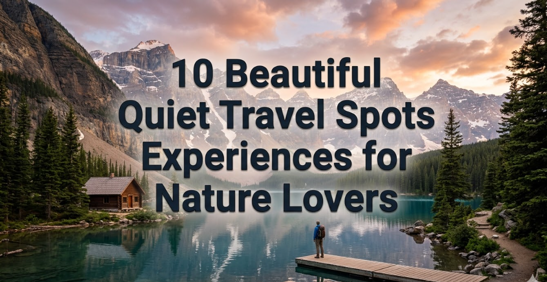 10 Beautiful Quiet Travel Spots Experiences for Nature Lovers