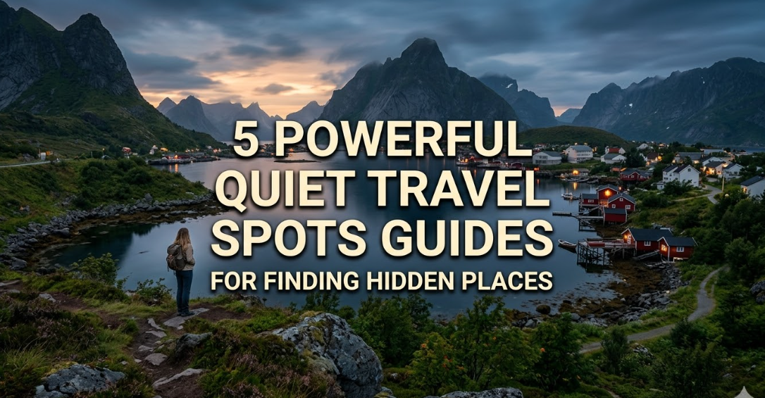5 Powerful Quiet Travel Spots Guides for Finding Hidden Places