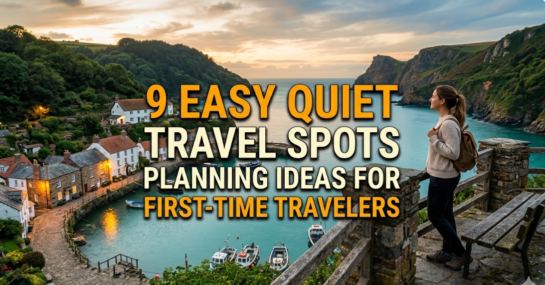 9 Easy Quiet Travel Spots Planning Ideas for First-Time Travelers