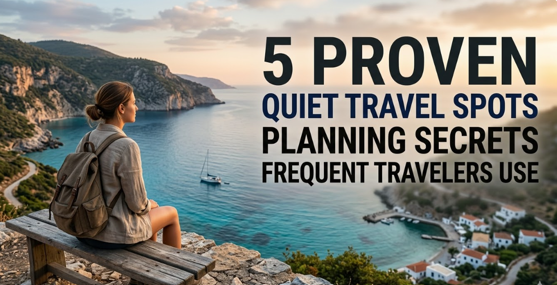 5 Proven Quiet Travel Spots Planning Secrets Frequent Travelers Use