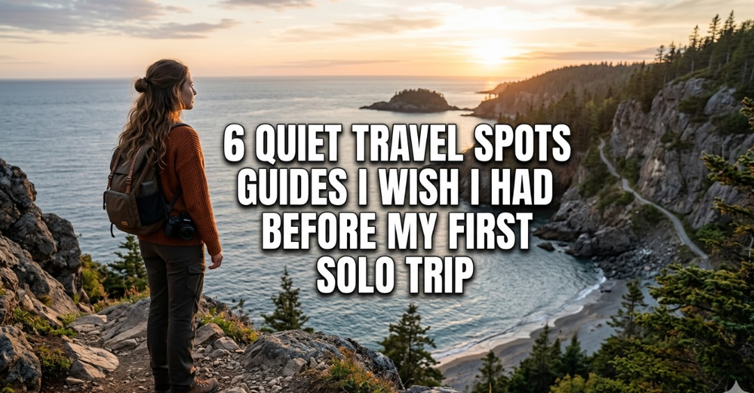 6 Quiet Travel Spots Guides I Wish I Had Before My First Solo Trip