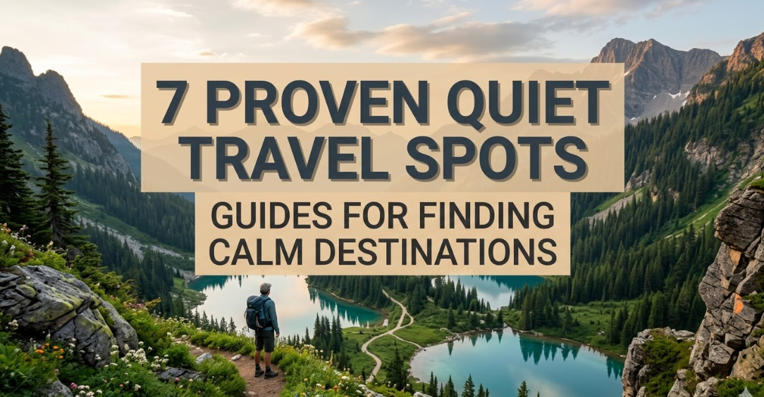 7 Proven Quiet Travel Spots Guides for Finding Calm Destinations