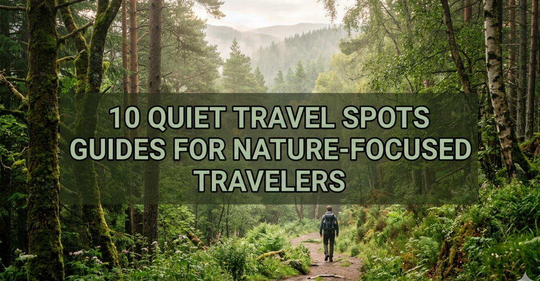 10 Quiet Travel Spots Guides for Nature-Focused Travelers